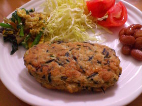 豆腐バーグ