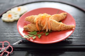 管理栄養士監修ししゃもフライの南蛮風