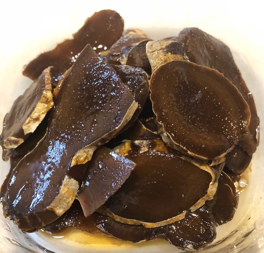 生姜の黒糖煮の画像