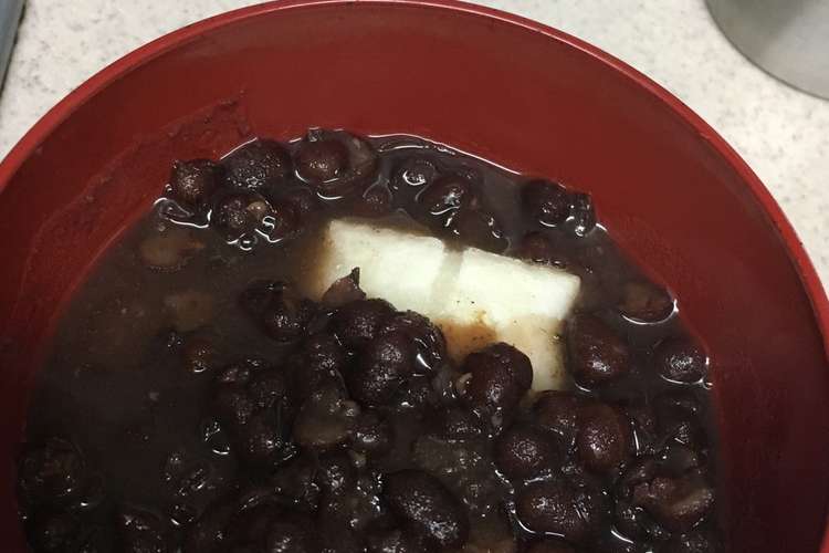 おいしい小豆の煮方 ぜんざいのレシピ 白ごはん Com
