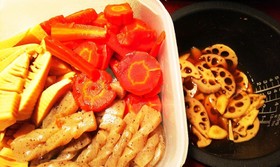 炊飯器でお煮しめ
