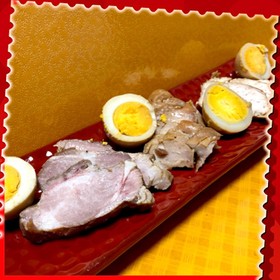 炊飯器を使って煮豚と煮鶏(モモとムネ肉)