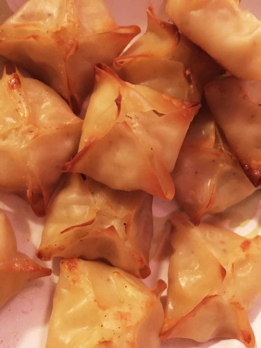 焼きクリームチーズワンタン レシピ