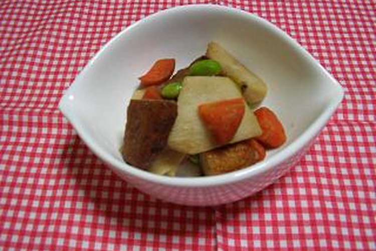 さつま揚げと長芋の煮物 レシピ 作り方 By ﾁﾋﾞすけさっちん クックパッド