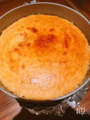 簡単チーズケーキの写真