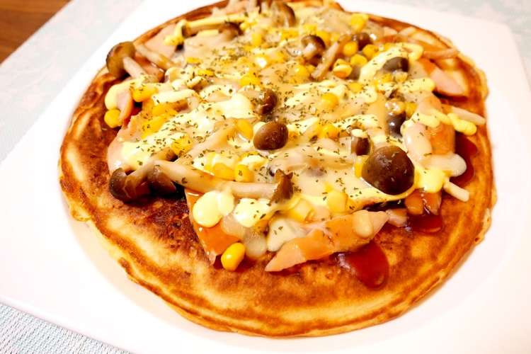 ランチに簡単 テリヤキチキンのパンケーキ レシピ 作り方 By スズケンさんの嫁 クックパッド 簡単おいしいみんなのレシピが352万品