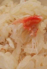 簡単絶品・普通の蟹飯