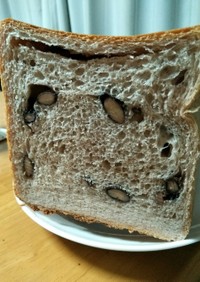 ２斤で作る黒豆食パン