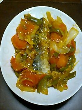 鯖の甘酢あんかけ