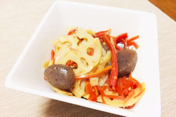 旨辛カンタン はすとにんじんのきんぴら レシピ 作り方 By Theゆうき食堂 クックパッド 簡単おいしいみんなのレシピが365万品