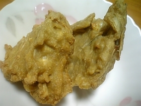 小あじの簡単揚げ