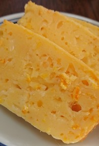 甘酸っぱい✨温州みかんピールチーズケーキ