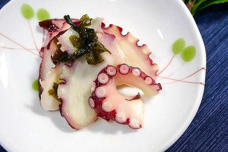 簡単お節 わかめ酢だこ 蒸しだこリメイク レシピ 作り方 By だんどり亭 クックパッド 簡単おいしいみんなのレシピが361万品