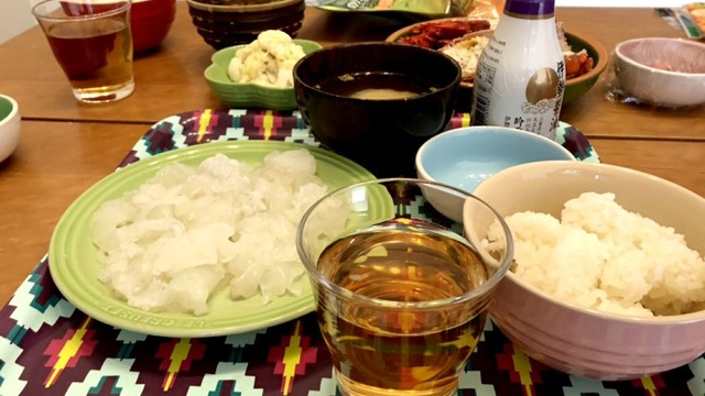 お父さんが伊勢海老のお刺身を作ったよ レシピ 作り方 By クックwtg4um クックパッド 簡単おいしいみんなのレシピが353万品