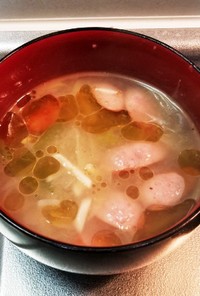 生姜たっぷり薬膳スープ