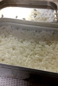 ★メスティンレシピ★基本の白米炊き
