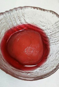洋梨の赤ワインコンポート