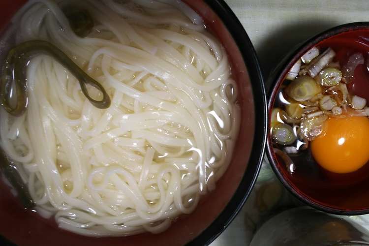 ずぼら釜玉うどん レシピ 作り方 By くるっくる3世 クックパッド 簡単おいしいみんなのレシピが349万品