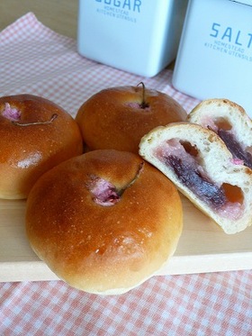 お花見に★桜餅あんぱん★HBで