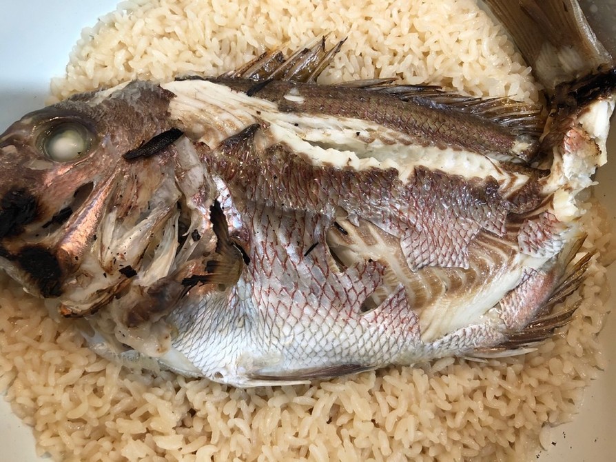 土鍋DE鯛(タイ)飯の画像