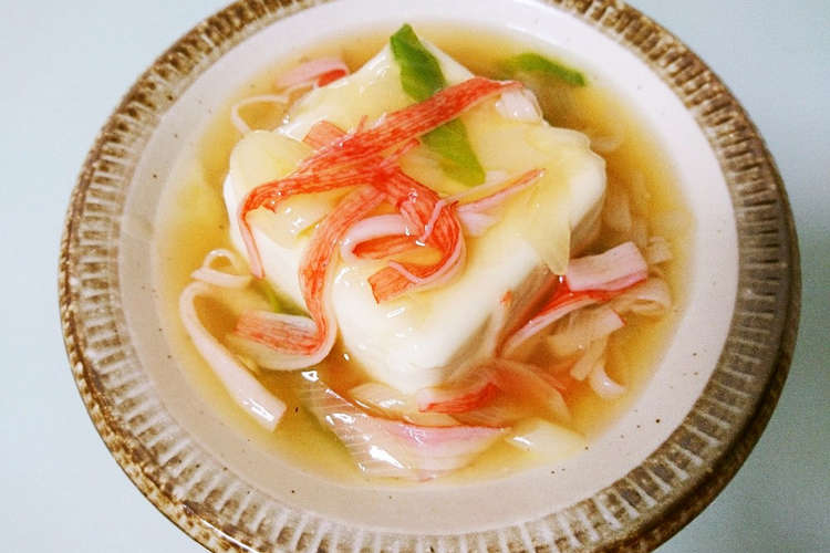 簡単 豆腐の中華風あったか餡かけ レシピ 作り方 By ポテチ犬 クックパッド