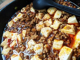 花椒香る、本格麻婆豆腐