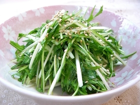 簡単!シンプル!シャキシャキ水菜