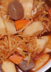 里芋と切干大根の煮物