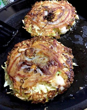 我が家のお好み焼き 豆腐入り