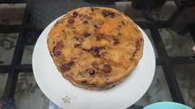 梅酒ケーキ(梅酒クリスマスプディング)