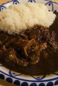 暇な時間に作るテールカレー