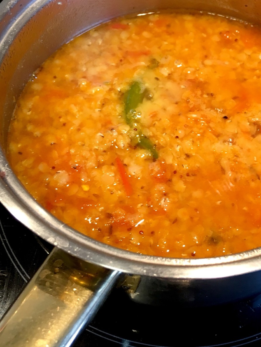 カブとレンズ豆のカレー レシピ