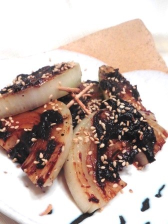 串たまねぎの味噌焼きの画像