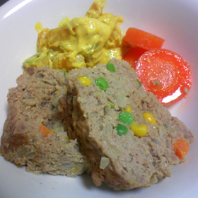 ♪電子レンジde超カンタンミートローフ♪