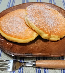 メレンゲで作る☆しゅわしゅわホットケーキ