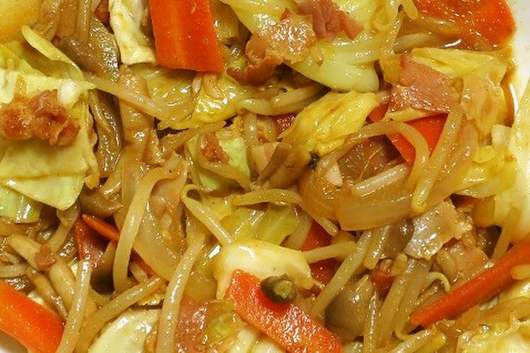 カレー味の野菜炒め レシピ・作り方 By りゅうせい２ 【クックパッド】 簡単おいしいみんなのレシピが363万品