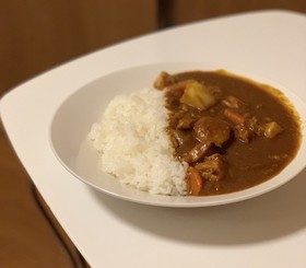 ひと手間でおいしいカレーライス