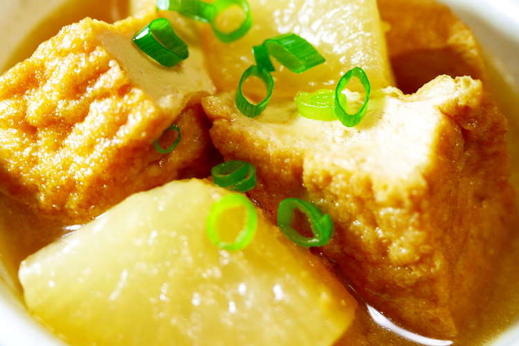 厚揚げ大根味噌煮込み 電気圧力鍋10分 レシピ 作り方 By ほっこり の クックパッド 簡単おいしいみんなのレシピが355万品