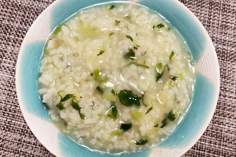 簡単 美味しい七草粥 レシピ 作り方 By A Plus Ki クックパッド 簡単おいしいみんなのレシピが352万品