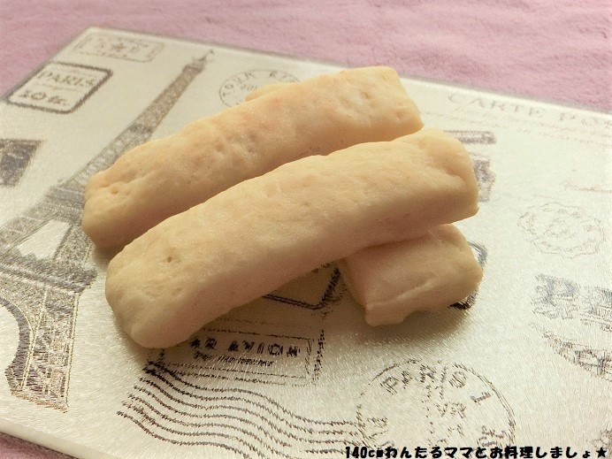 ポリ袋で簡単★豆腐のスティックパンの画像