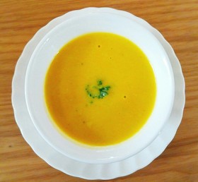 【温朝食】シンプルなかぼちゃスープ