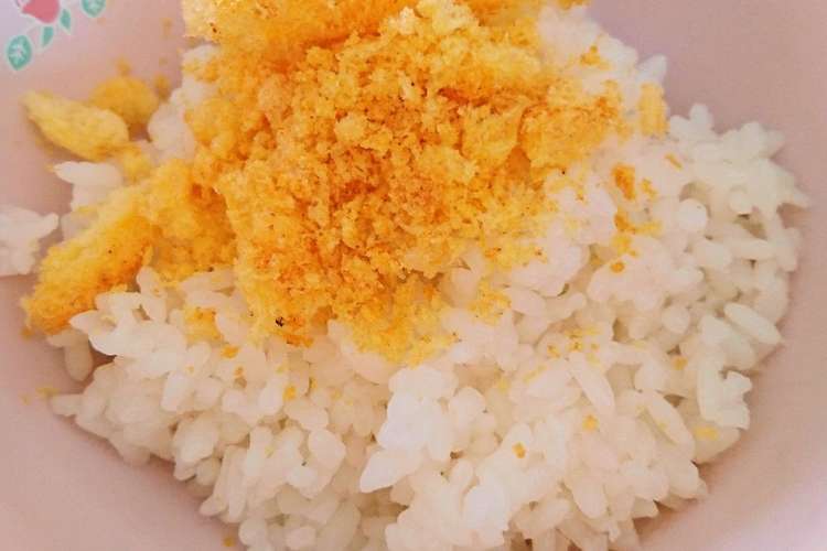 アレンジレシピ うまい棒がふりかけに レシピ 作り方 By あくつ家の台所 クックパッド 簡単おいしいみんなのレシピが366万品