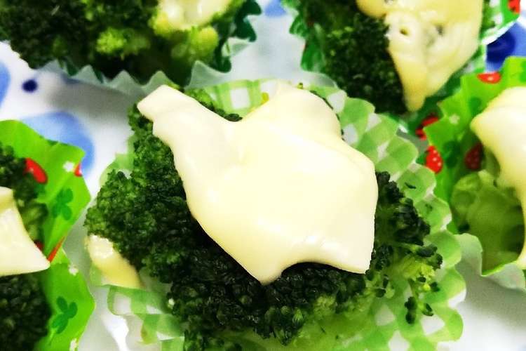 レンジでブロッコリーのチーズ焼き レシピ 作り方 By くうちゃん クックパッド