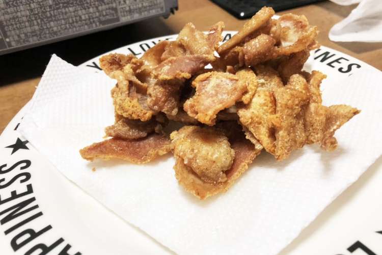料理苦手でも大丈夫 鶏皮パリパリ焼き レシピ 作り方 By ゆうmama24 クックパッド 簡単おいしいみんなのレシピが360万品