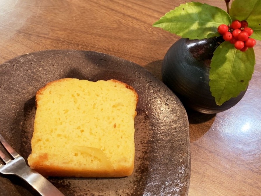柚子のパウンドケーキの画像