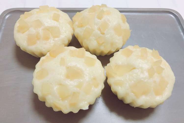 離乳食 手づかみ りんご蒸しパン レシピ 作り方 By Fuu Mama クックパッド 簡単おいしいみんなのレシピが362万品
