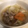 白菜と豚肉のスープ