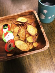 簡単 おやつ★おさつチップスの写真