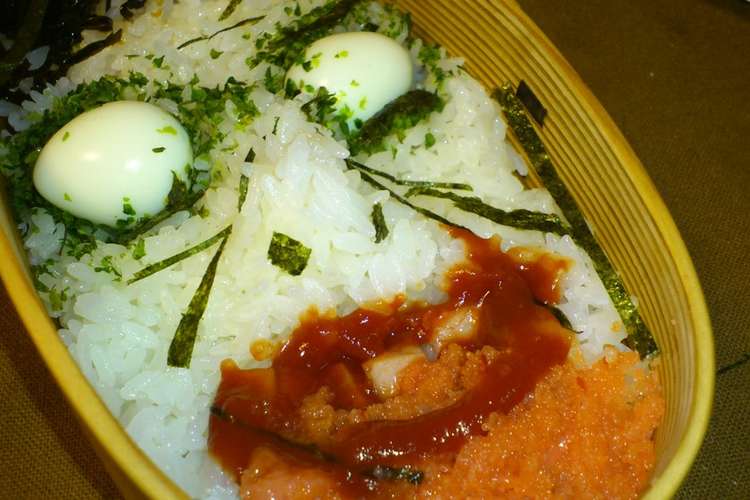開けてびっくり 恐怖の顔弁当 レシピ 作り方 By みなみんキッチン クックパッド 簡単おいしいみんなのレシピが353万品