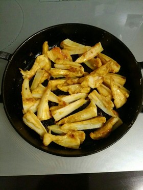 鶏軟骨カレー炒め